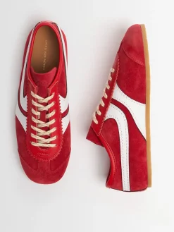 Sneakers in camoscio