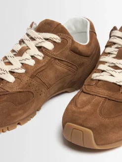 Sneakers in camoscio
