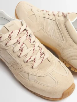 Sneakers in camoscio