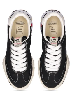 Sneakers low top Harbie in tela