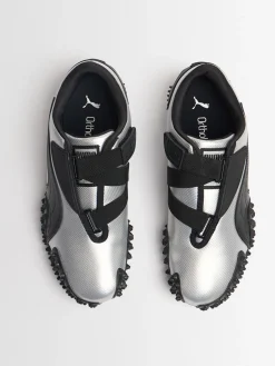 Sneakers Mostro metallizzate
