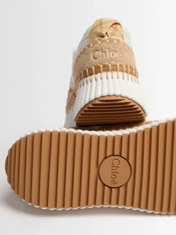 Sneakers Nama in mesh e pelle 50mm