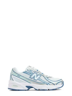 Sneakers stringate 740 in materiale sintetico