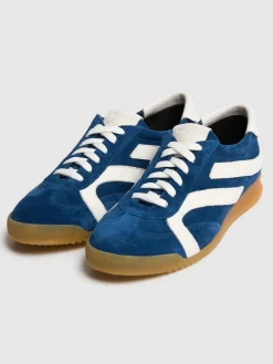 Sneakers Track in pelle
