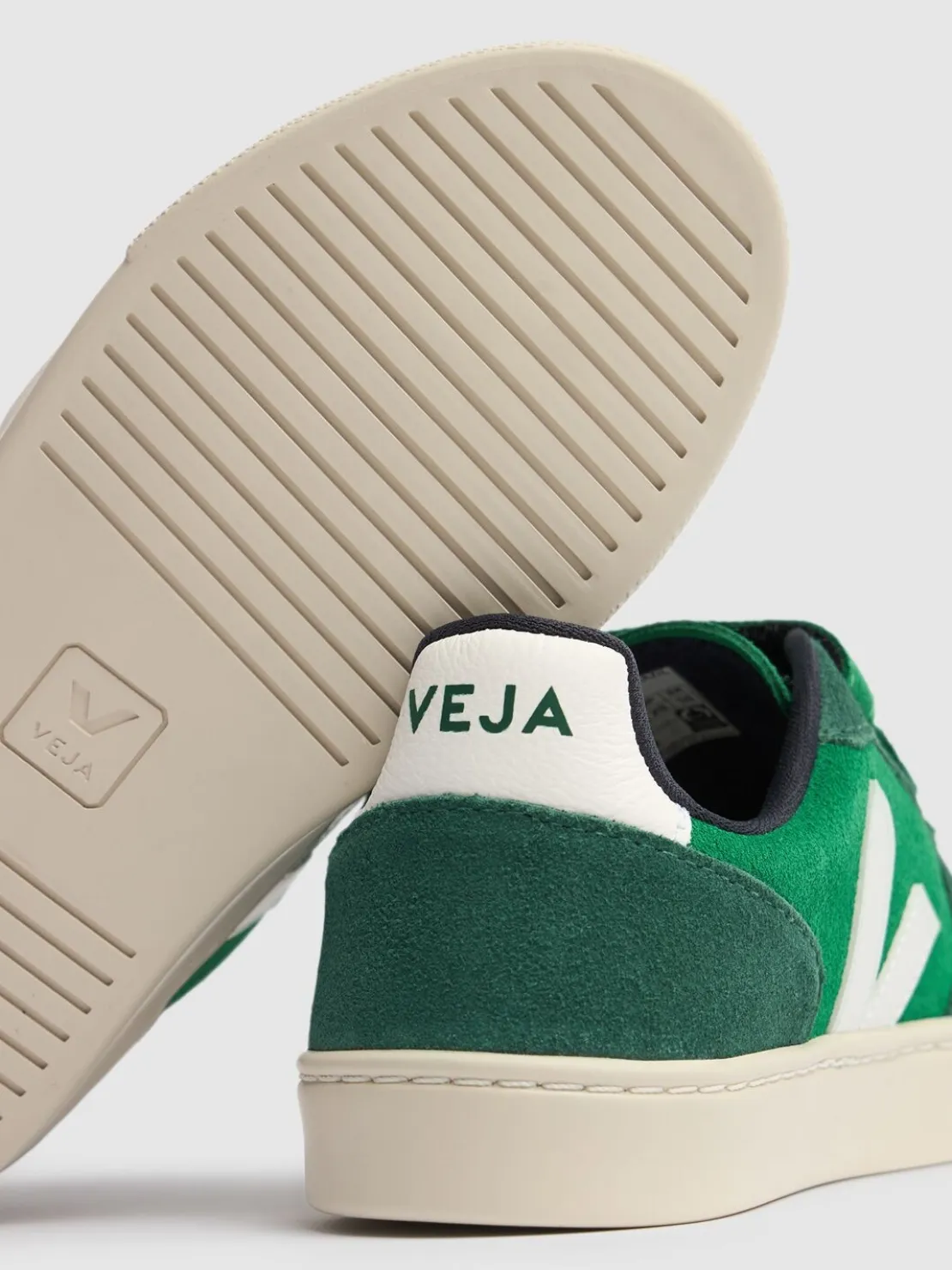 Sneakers V10 in pelle senza cromo