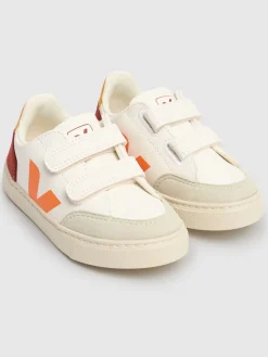 Sneakers V-12 in pelle senza cromo