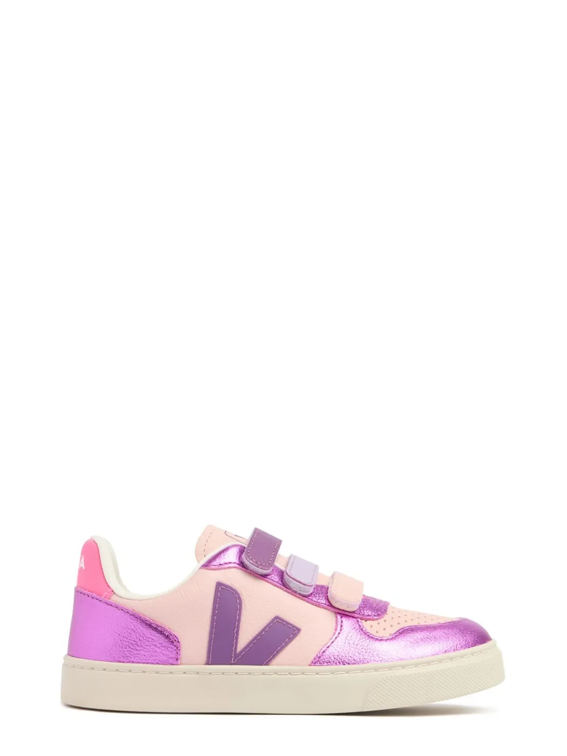 Sneakers V10 in pelle senza cromo