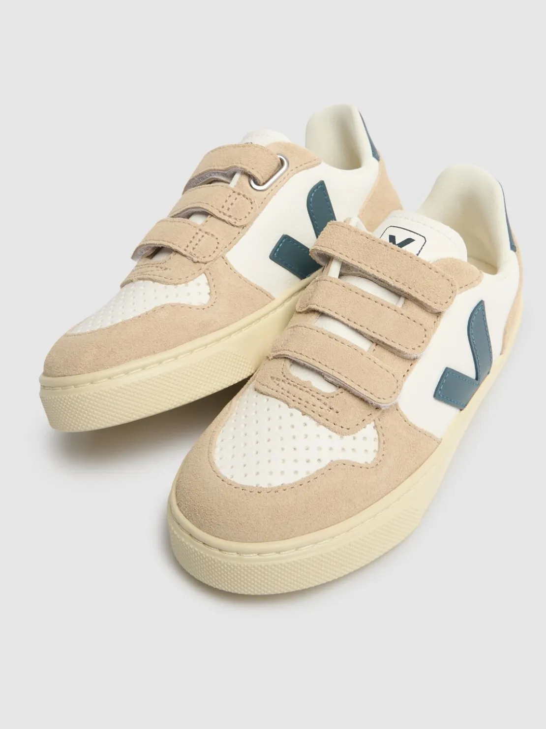 Sneakers V10 in pelle senza cromo