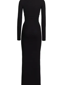 Soft lounge modal long sleeve dress