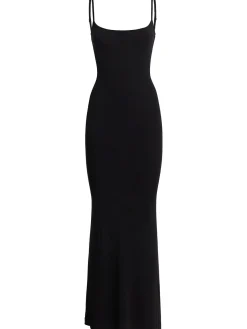 Soft lounge modal long slip dress
