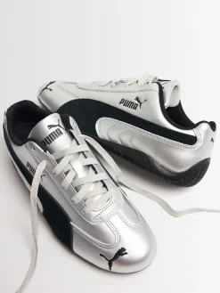 Speedcat metallic sneakers