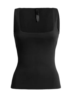 Square neck tank top