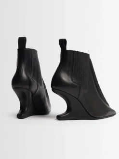 Stivaletti Ankle Taco in pelle 80mm