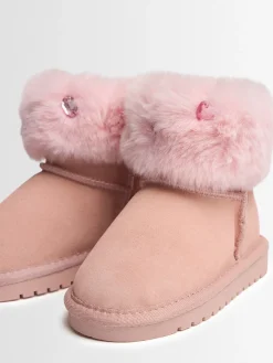 Stivaletti in shearling