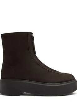 Stivaletti Zipped in camoscio 50mm