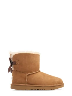 Stivali Mini Bailey Bow II in shearling