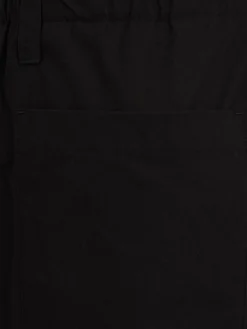 Straight leg cotton pants
