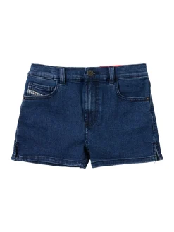 Stretch cotton shorts