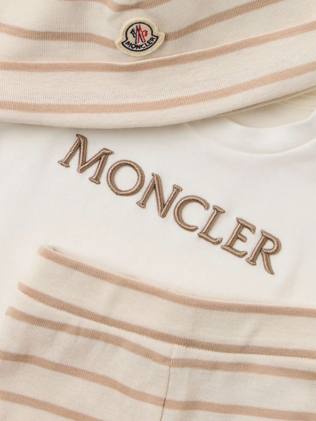 Striped cotton set