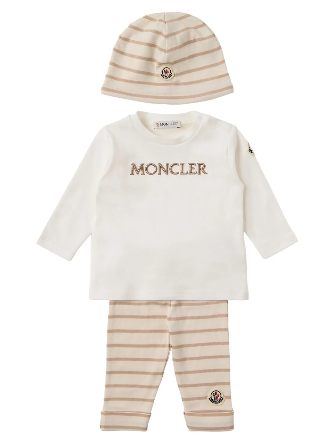 Striped cotton set
