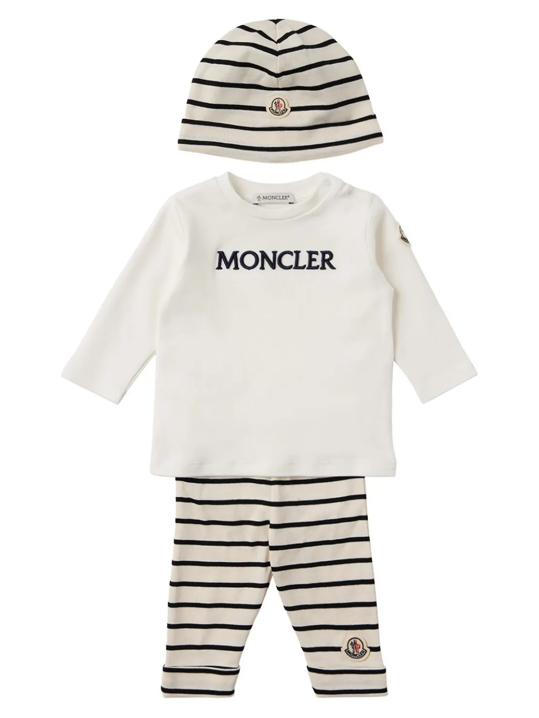 Striped cotton set