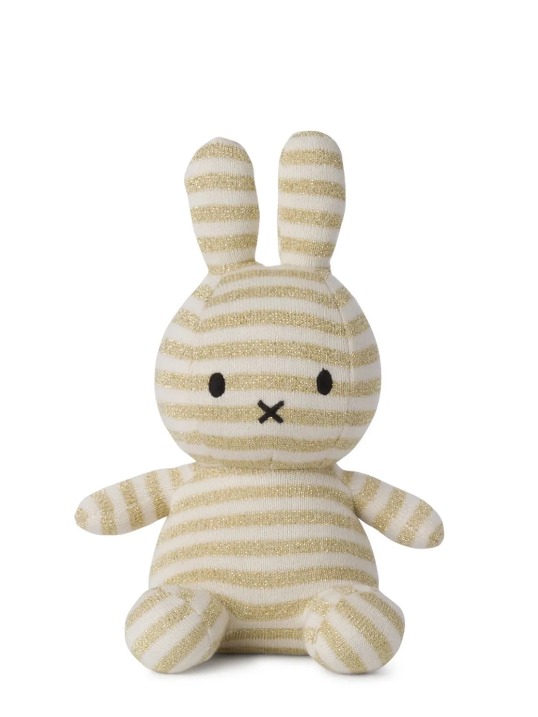 Striped organic cotton Miffy toy