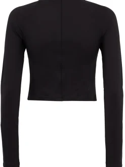 Studio long-sleeve crop top