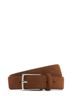 Suede belt