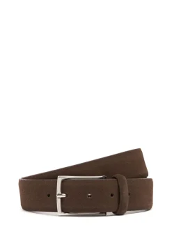 Suede belt