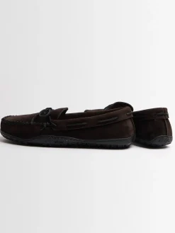 Suede loafers