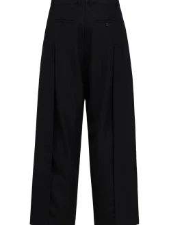 Tailored wool blend pants