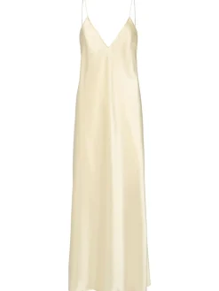 Taja acetate blend long dress