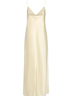 Taja acetate blend long dress