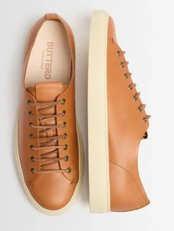 Tanino leather sneakers