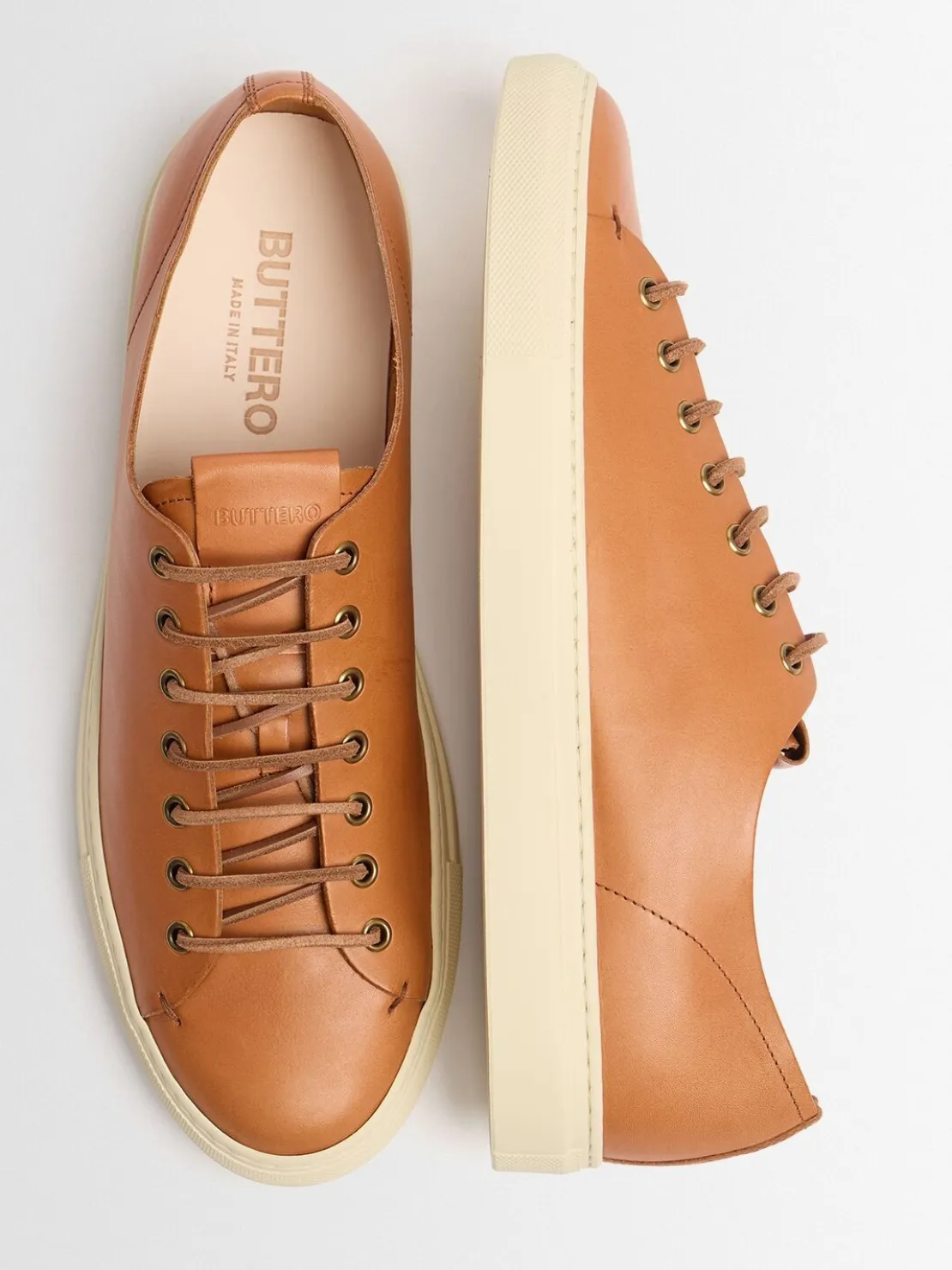 Tanino leather sneakers