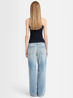 Tank top Ava in jersey di cotone stretch