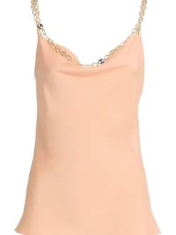 Tank top in raso doppio