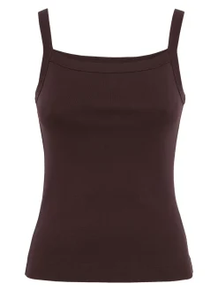 Tank top May Cami in cotone a costine