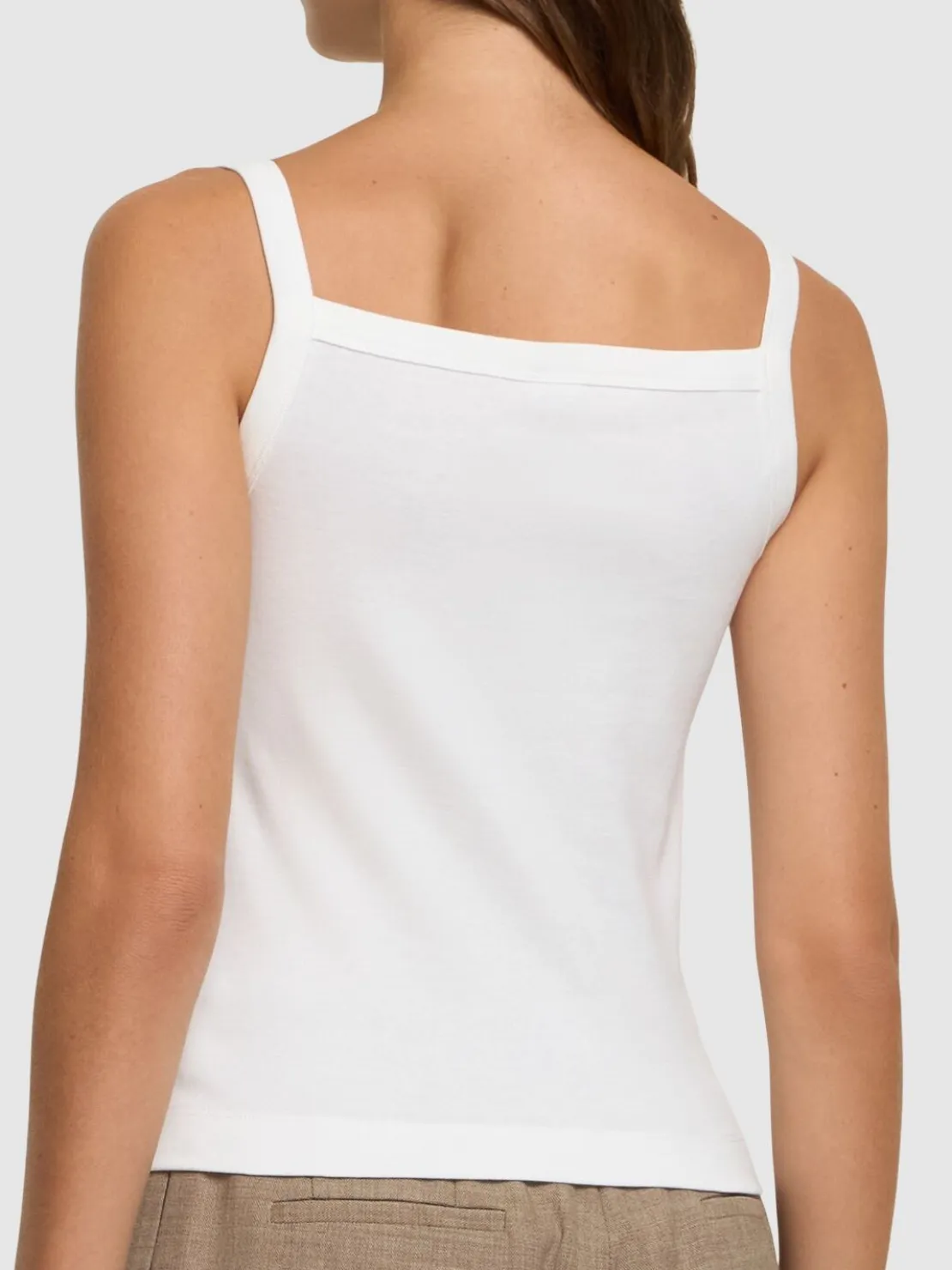 Tank top May Cami in cotone organico a costine