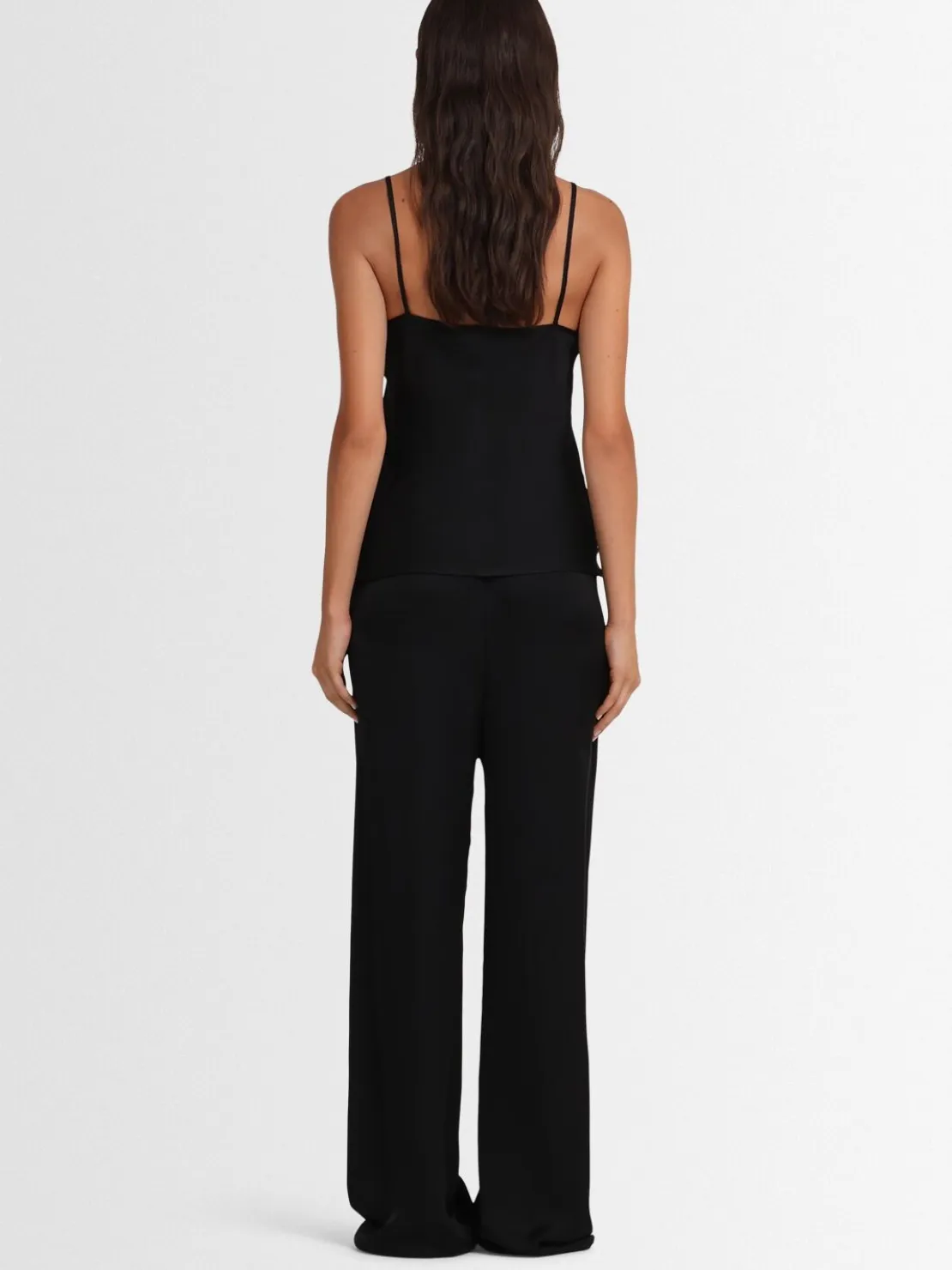 Tank top Sienna in raso di viscosa