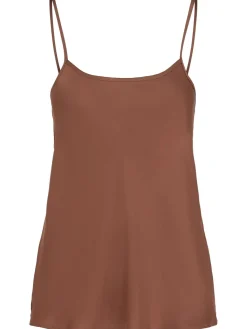 Tank top Sienna in raso di viscosa
