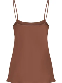 Tank top Sienna in raso di viscosa