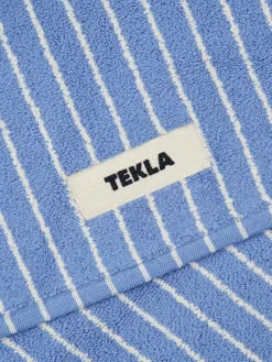 Tappetino bagno Clear Blue Stripes