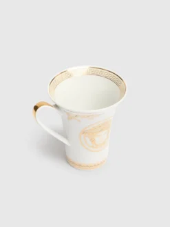Tazza e piattino per espresso Medusa Gold