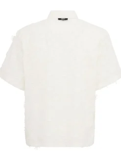 Tech & cotton short sleeve shirt