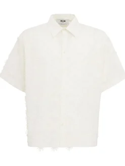 Tech & cotton short sleeve shirt