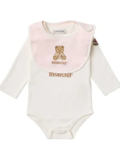 Teddy bear logo cotton set