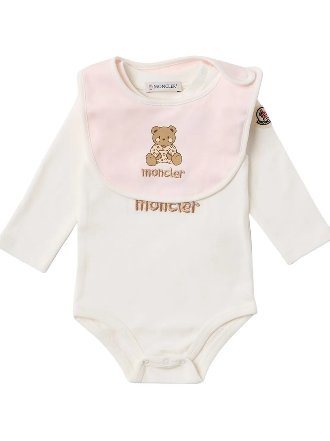 Teddy bear logo cotton set