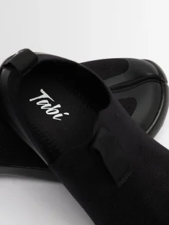 Tencel tabi slip-on sneakers