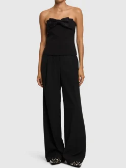Top a fascia in crepe